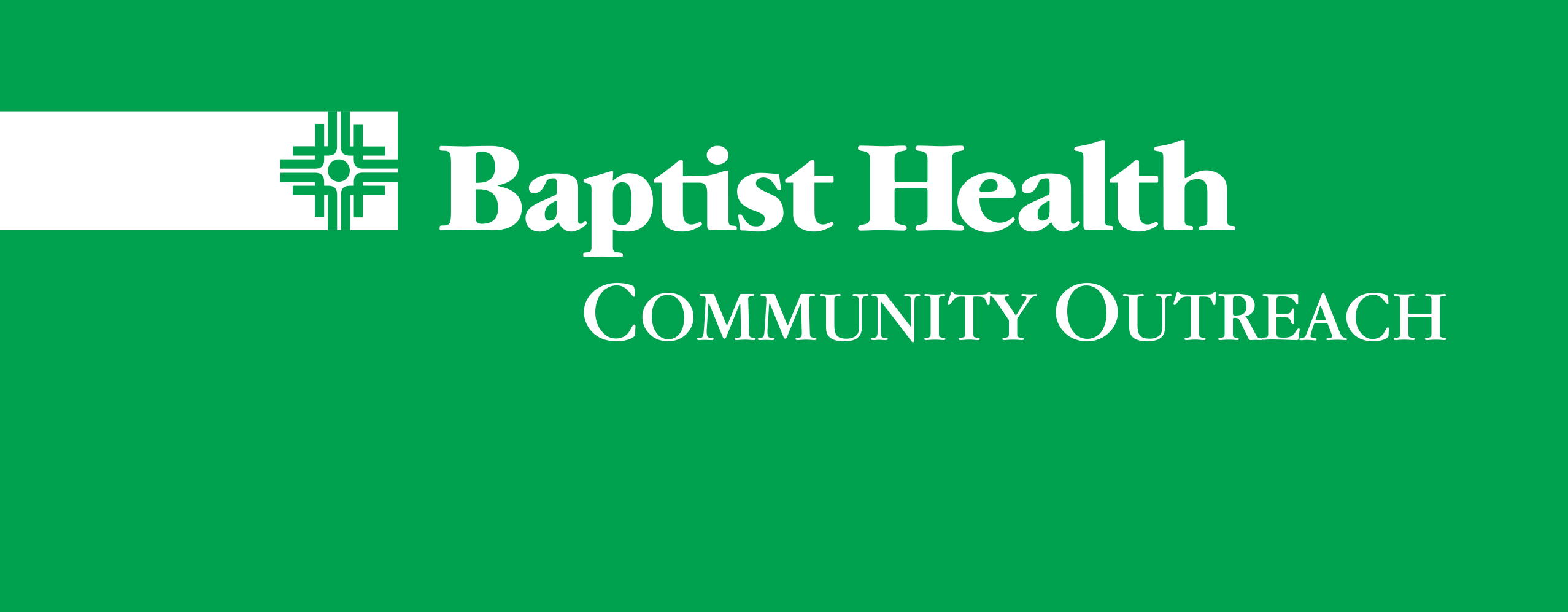 BH Community Outreach Logo on Green